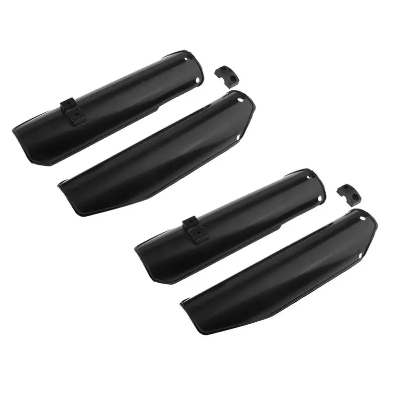 A95E-2Pair Pit Dirt Bike Front Fork Absorber Protector Covers Fork Guards For 90Cc 125Cc 140Cc 160Cc Universal Motocross