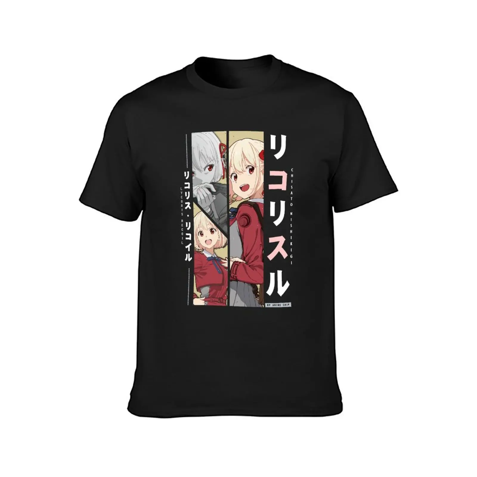 Lycoris Recoil T-Shirt boys whites boys animal print anime clothes men t shirt