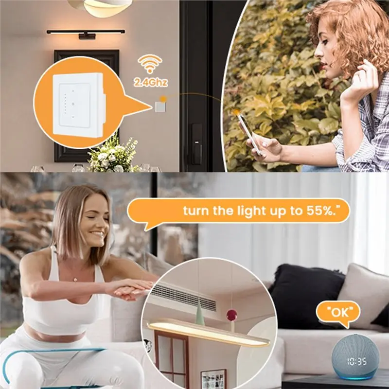 【RECOMMEND】تطبيق Tuya Wifi Smart Light Switch لجهاز التحكم عن بعد Alexa Google Home عبر Router Route 1 Gang