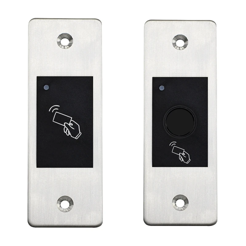 125KHZ Access Control Waterproof Embedded RFID Reader Keyless Door Opener Fingerprint Access Control All-In Machine