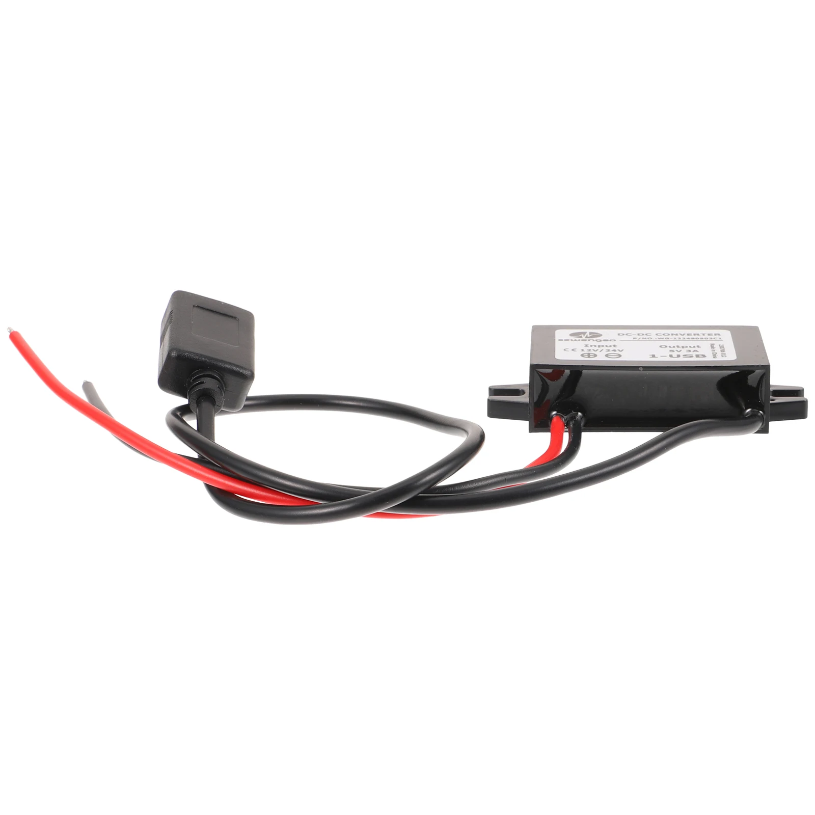 

1pcs Buck Converter 24V to 5V USB Step down Voltage Regulator - Power Supply Module Car Electronic Output