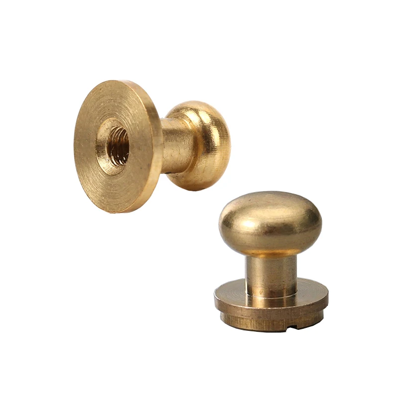 

Кошелек, сумка, винт, латунный ремень, заклепка, соска, гвоздь, головка монаха, сделай сам, кожаный чехол для ключей ручной работы, фурнитура Oart