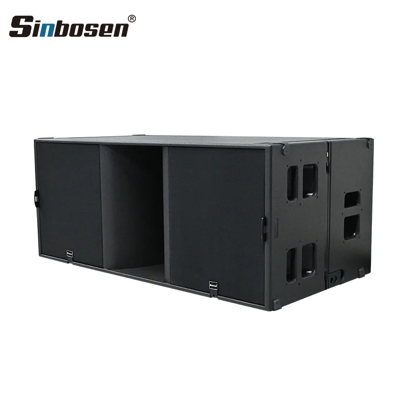 Ka28 Dual 18 Inch Passive Subwoofer, Outdoor Stage Bass Audio Speaker