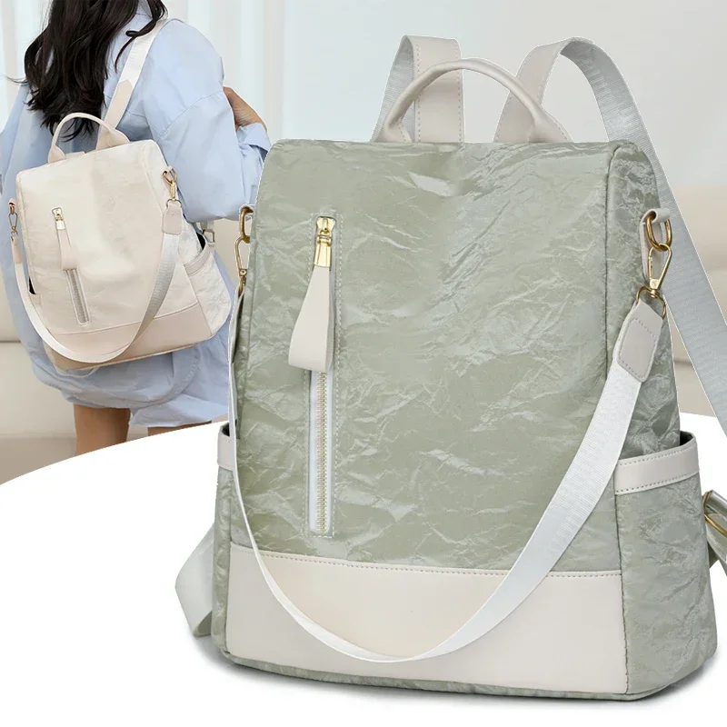 

Новые модные кожаные женские рюкзаки, женские рюкзаки большой емкости для отдыха и путешествий, сумка на плечо для школы, рюкзак для девочек-подростков