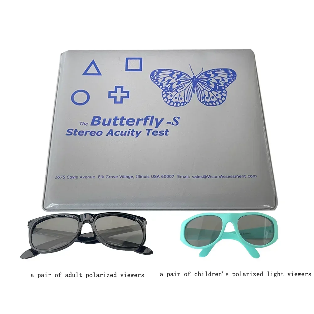 100% New Loudly Brand Optical Equipment Optometry Stereovectograph Butterfly-S Stereo Acuity Test 1010S