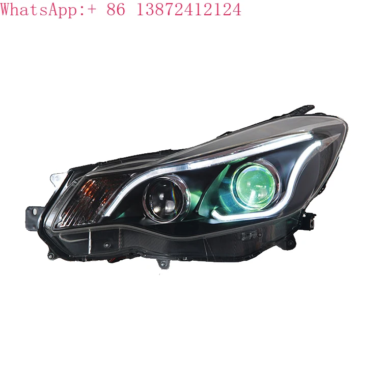 

High Quality Plug-and-Play LED Xenon Double Vision Headlight Dual Optical Lens Assembly for Subaru XV 2012-2017 Front Vehicle