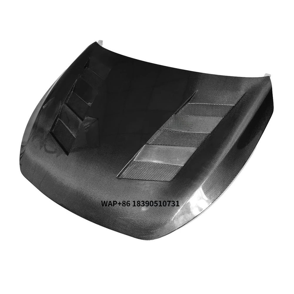 

Carbon Fiber Fibre Front Engine Hood Vent Bonnet for Infiniti Q60 2016+ 2017 2018 2019 2020 2021