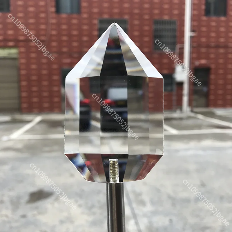 ฟิล์มกรองภาพเบลอพื้นหลัง รูปทรงคริสตัลเส้นตรง ปริซึมแก้วรูปทรงไม่สมมาตร ฟิลเตอร์แบบฟракทัล สำหรับกล้องโทรศัพท์ ถ่ายภาพและวิดีโอ