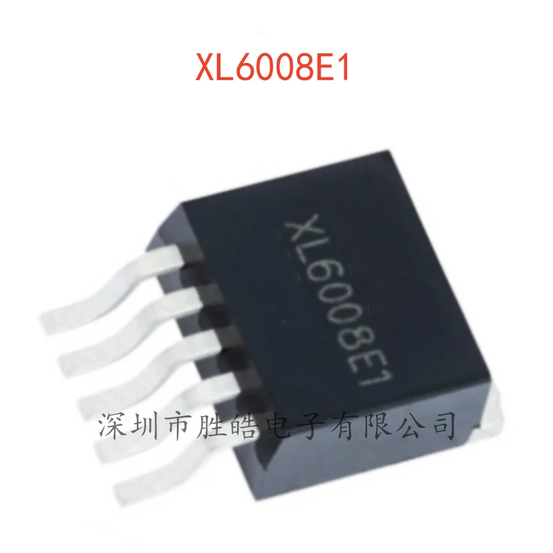 (10PCS)  NEW  XL6008E1   6008E1   Power DC-DC Boost Chip  TO-252-5L  XL6008E1  Integrated Circuit