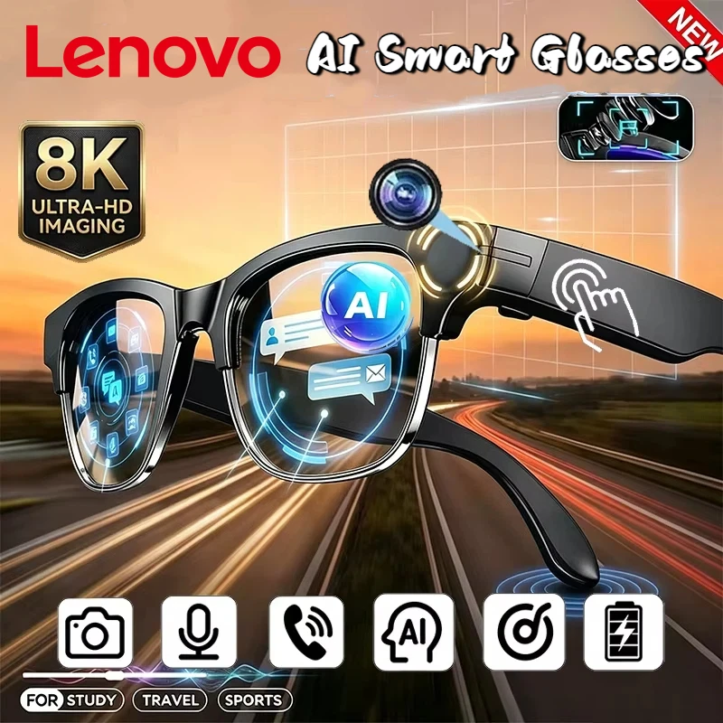 Lenovo Smart Glasses AI Voice - Smart Glasses Lens recension och pris