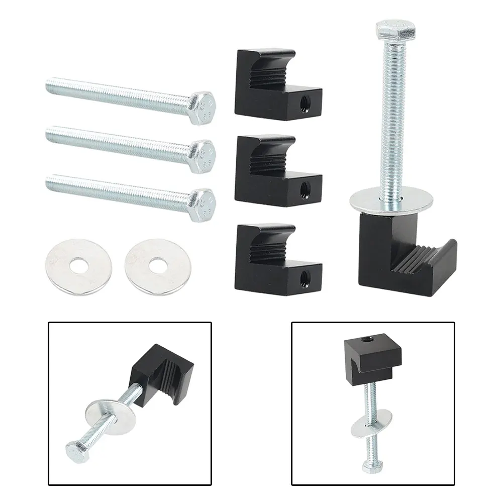 Aluminum Alloy J Clip Fastener for Automotive Toolbox Mounting in Car Modification Kits Strong and Lightweight Design