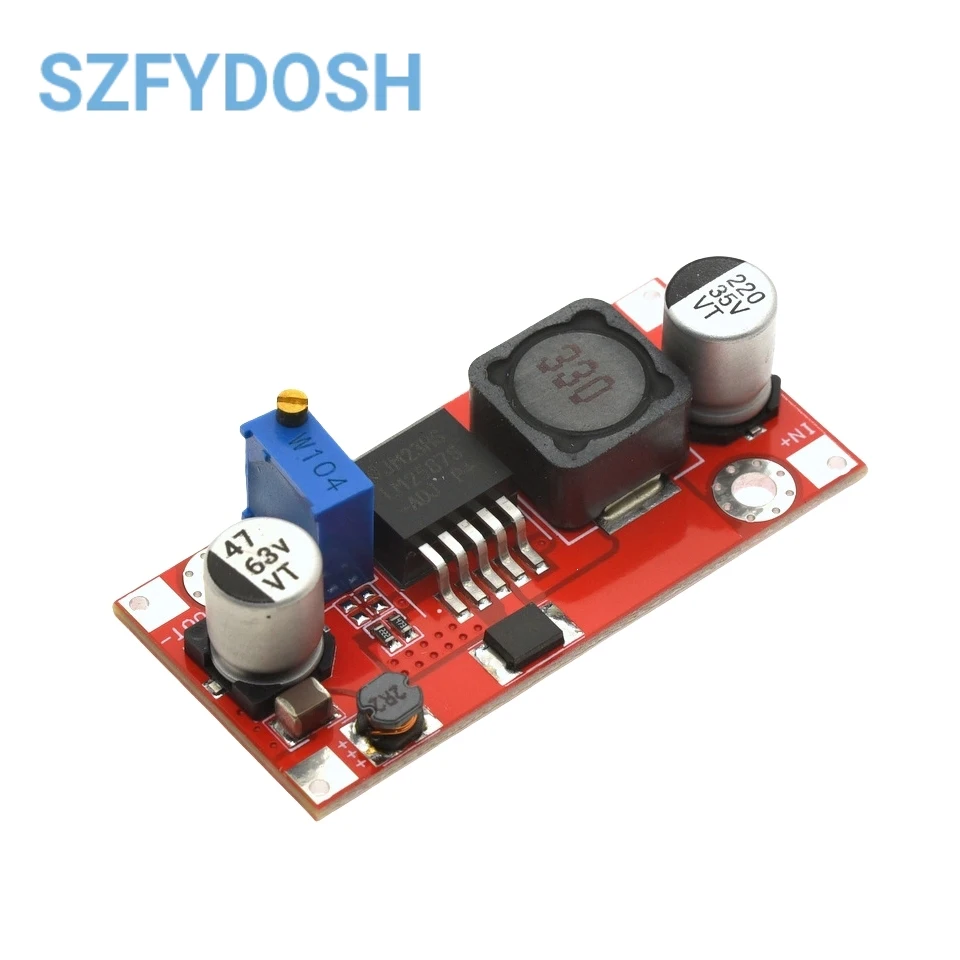 3A 4-34 فولت إلى 5 فولت-60 فولت LM2587 DC-DC قابل للتعديل دفعة وحدة الطاقة 12 فولت 24 فولت إلى 36 فولت 48 فولت