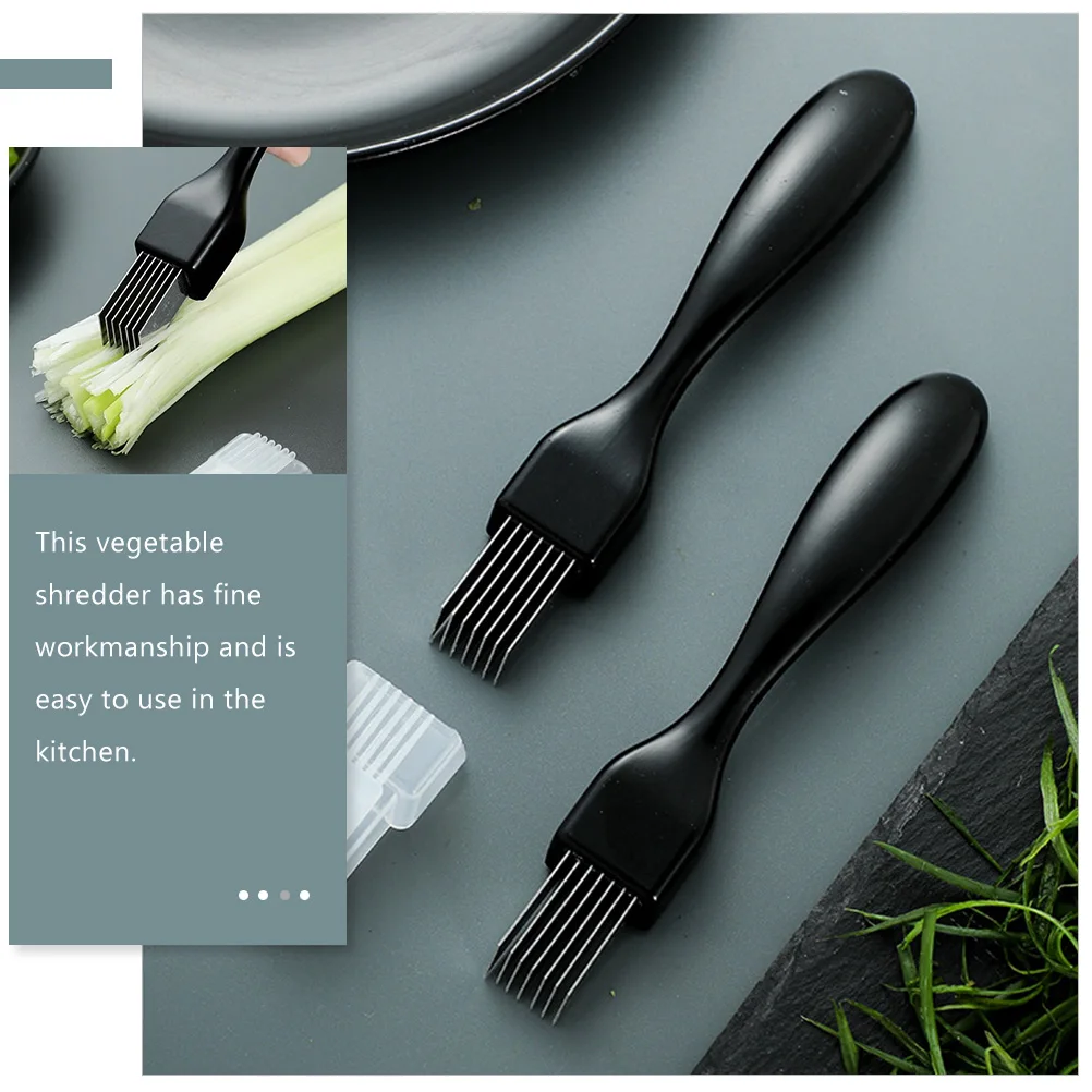 

1 set 1 Set Multi-Function Scallion Cutter Vegetable Shredder Kitchen Tool Onion Slicer Wear-Resistant Household Cutter