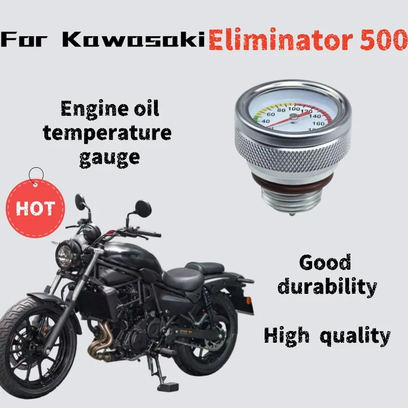 

For Kawasaki Eliminator500 modified retro oil temperature gauge engine oil temperature gauge oil dipstick