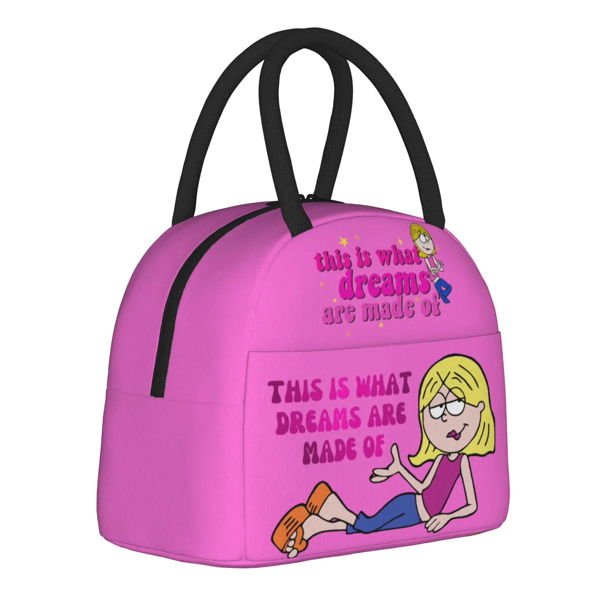 

This Is What Dreams Are Made Of Lizzie McGuire Insulated Lunch Bag Thermal Bag Lunch Container Tote Lunch Box Bento Pouch