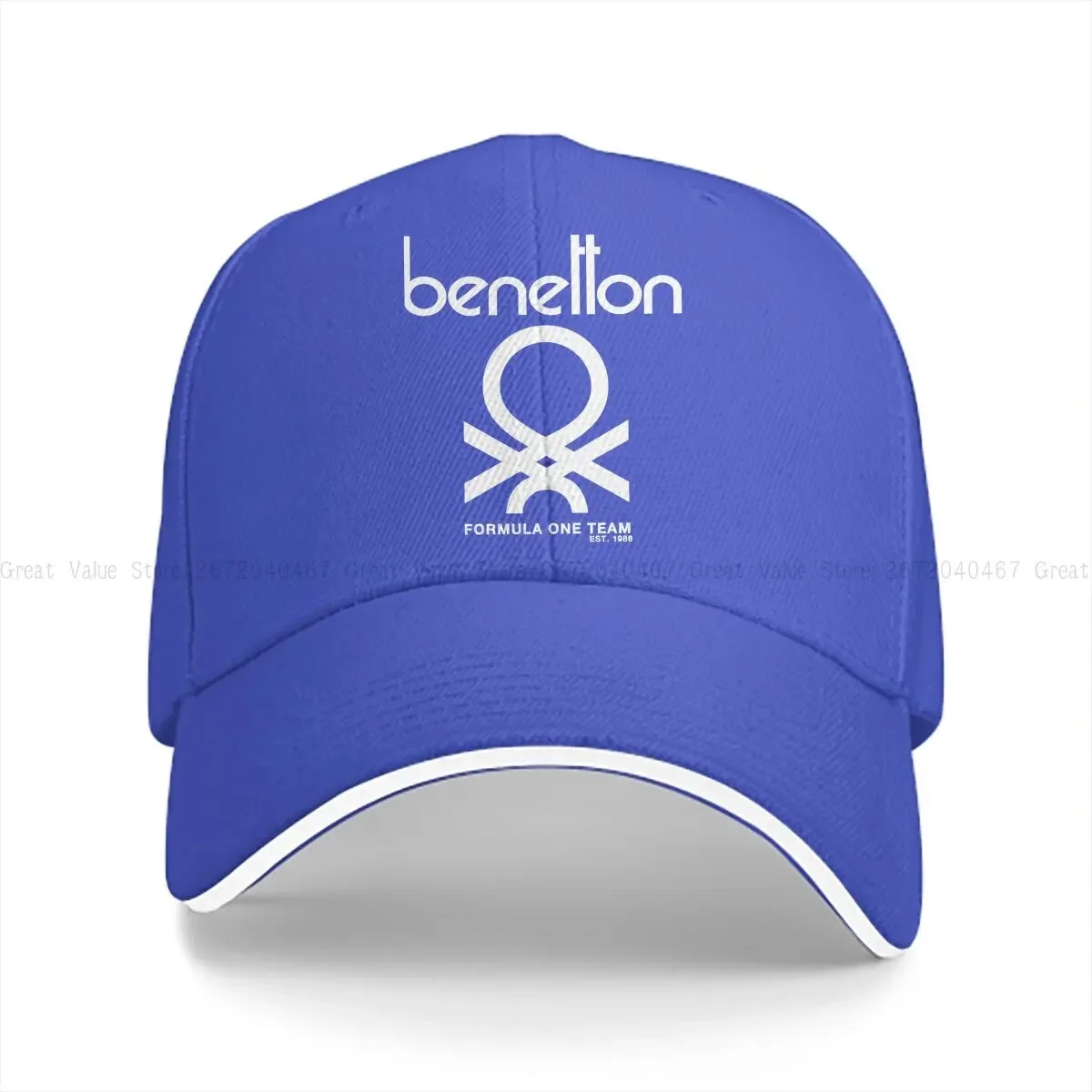 pure-color-dad-hats-benetton-formula-team-80s-collection-Мужская-шляпа-Солнцезащитный-козырек-Бейсболки-formula-1-f1-Остроконечная-летняя-солнцезащитная-весна