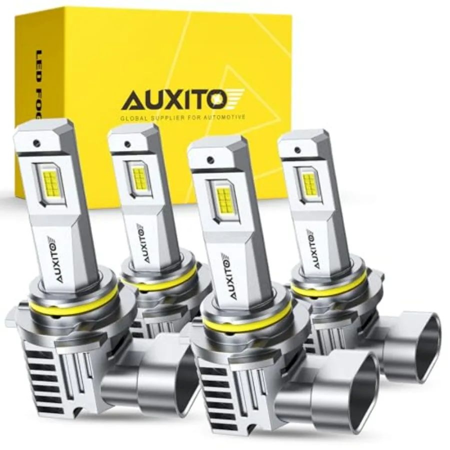 

9005 9006 Light Bulb 6500K Ultra White 10X Increased Brightness Precision 1:1 Mini Design Simple Plug Play Installation Stable