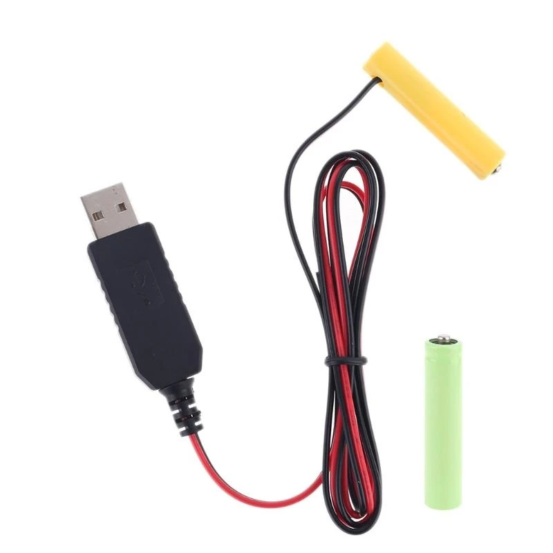 

LR03 AAA Battery Power Supply Cable Replace 1-4pcs 1.5V AAA Battery