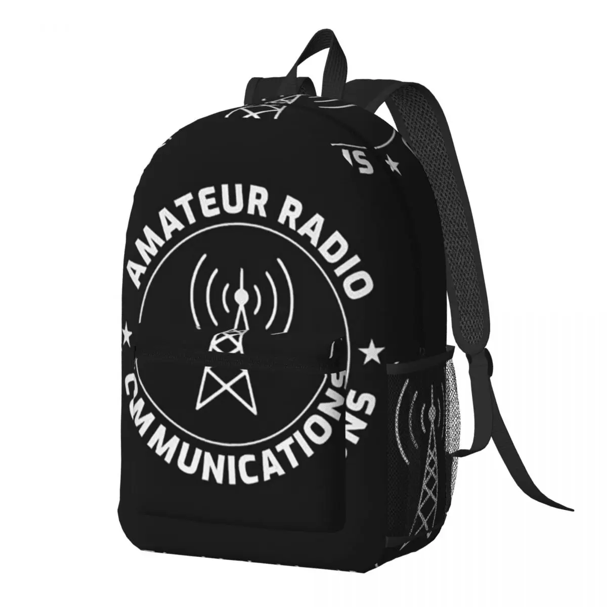 

Amateur Ham Radio Operator Gift Backpack Daypack Large Capacity Boys Girls BookBag School Bag Shoulder Bags for Men Women