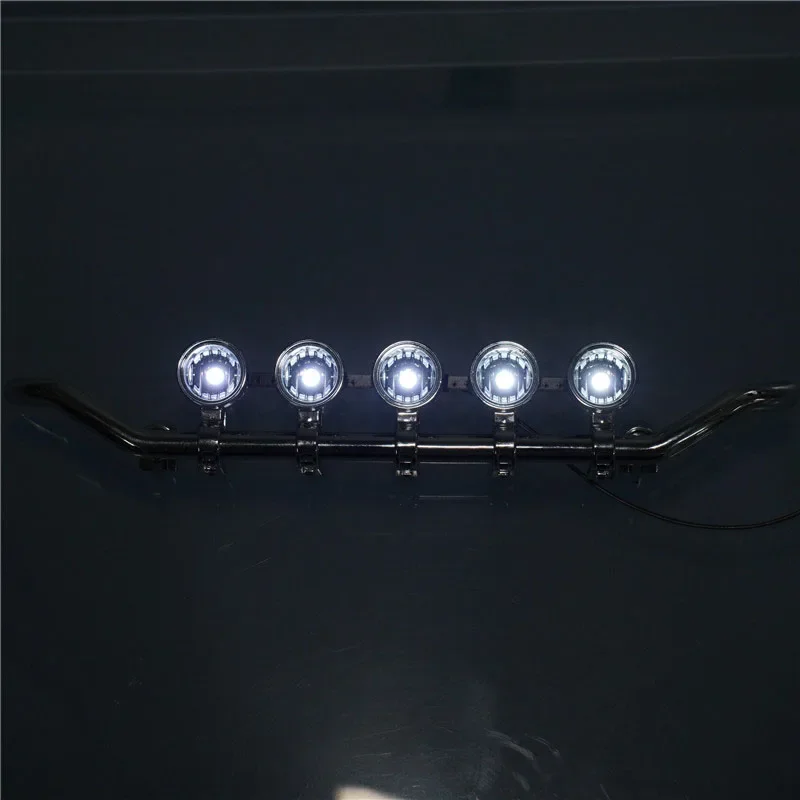 أضواء السقف الأصلية LED ترقية لوحة الضوء لـ 1/14 Tamiya RC شاحنة قلابة بنز ACTROS 3363 56348 اكسسوارات السيارات