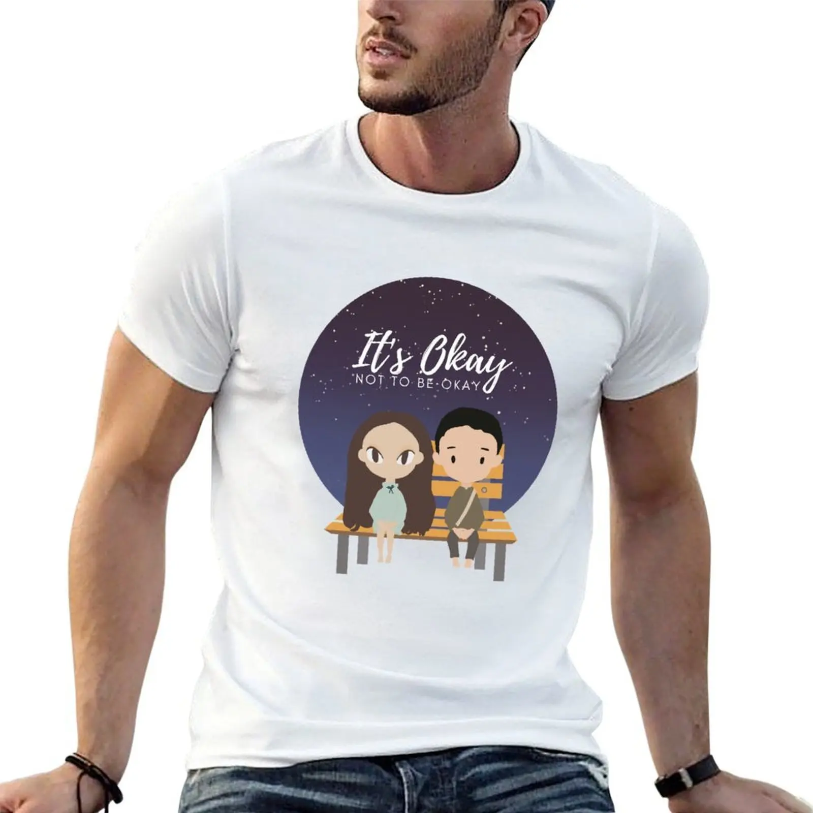 

It's Okay Not to Be Okay #2 - KDRAMA, Korean Drama T-Shirt printed t shirts for man t shirts for man pack cotton T-Shirt