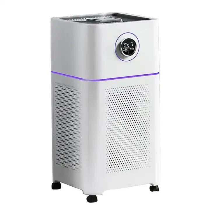 

Indoor white WiFi control touch control effectively remove pm2.5 air cleaning machine pet smoke dust air purifier