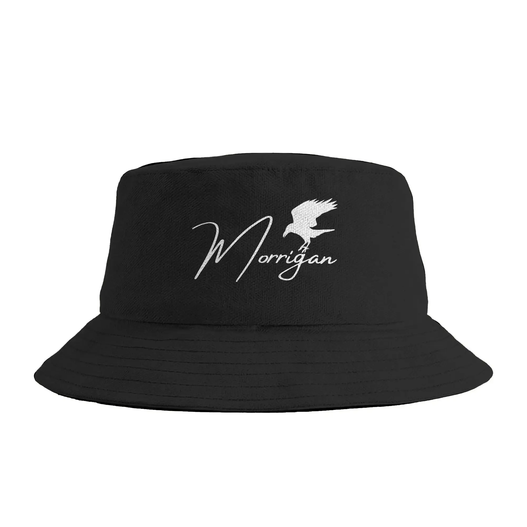 The Morrigan Celtic Goddess of War Bucket Hat Summer  Casual Fisherman Hats For Men Women Breathable Beach Travel Caps