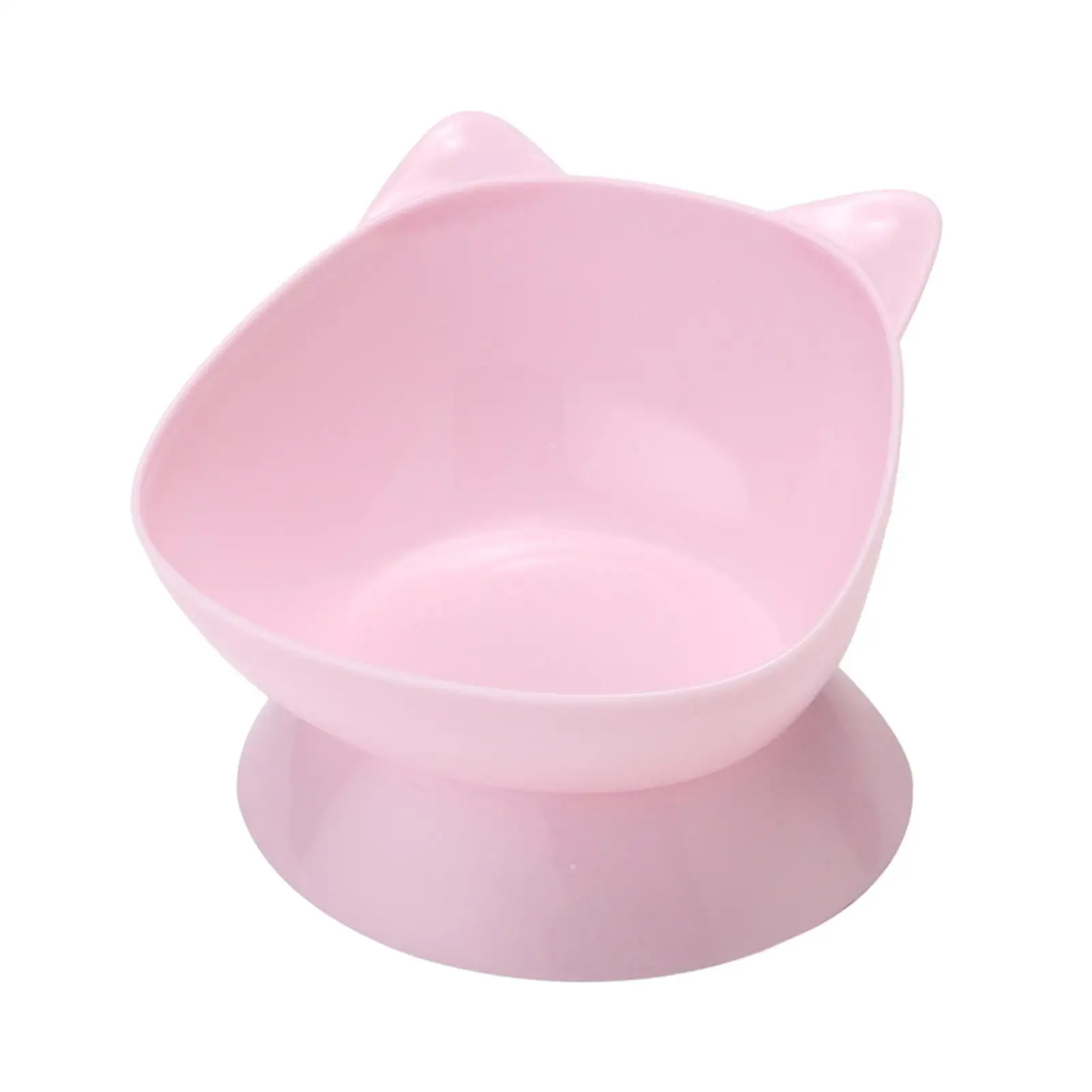 Raised Cat Bowl Stable Pet Feeding Dish Non Slip Elevated Cat Food Bowl Protect Pet Spines Kitty Drinking Bowl for Indoor Cats