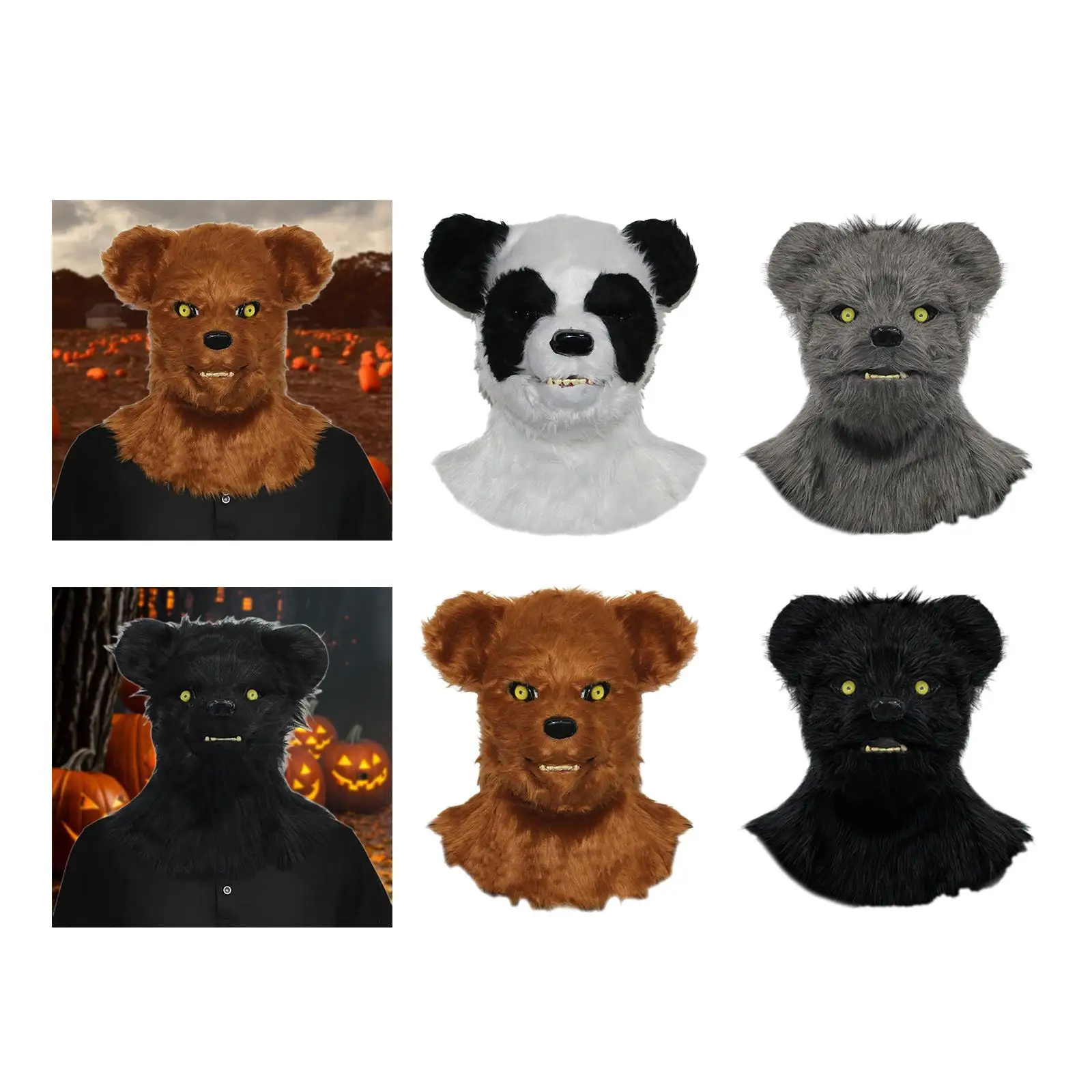 

Animal Mask Dress up Novelty Fancy Dress Costume Mask for Carnival Stage