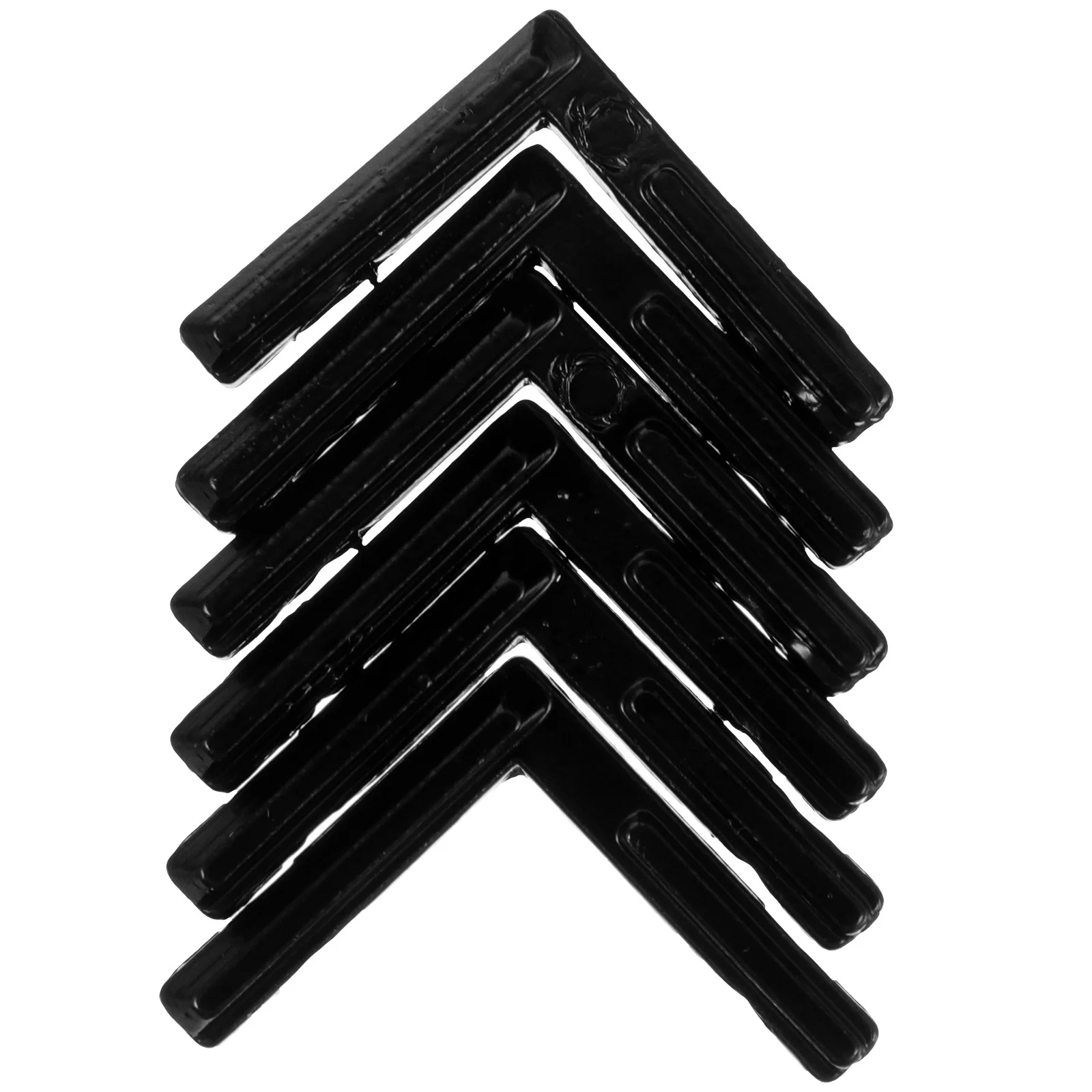 

6pcs Aluminum Profile Corner Bracket 2020 Series L-Shaped Connectors For 6Mm Slot Concealed Braces Extrusion Fasteners