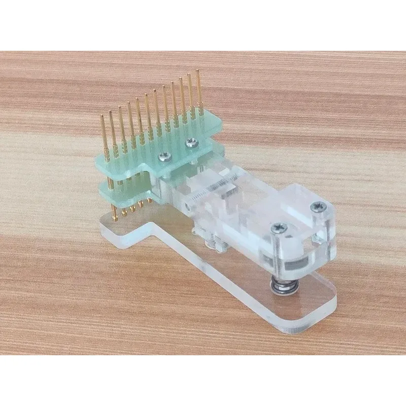 Burning Clip PCB Test Stand Fixture Fixture Probe Debugging Programming Download Pogo Pin 2.542.0