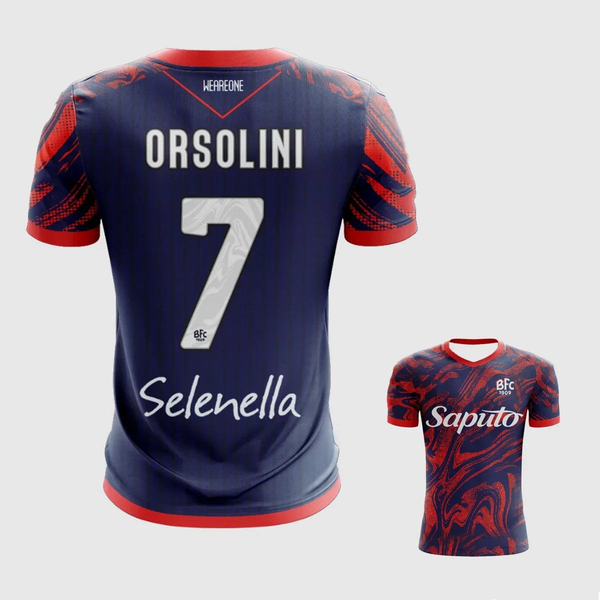 

2025 New Arrive Style BOLOGNA FC 1909 Replica Football Jersey T-Shirt Casual Sport Kit Fashion Tee Top Fashion Clothes