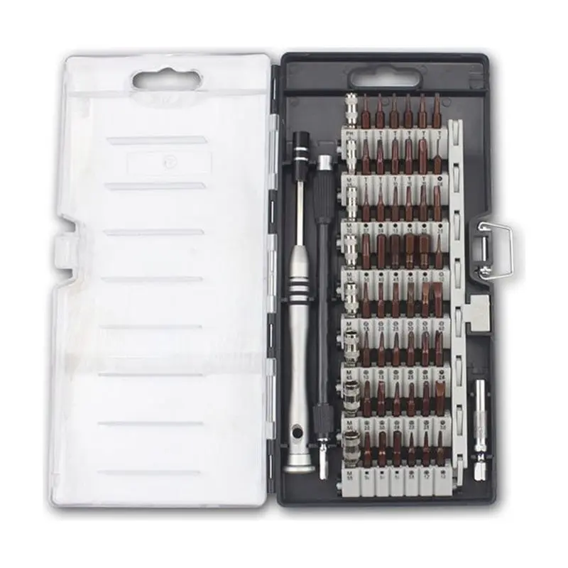 

【PARTY DAY】Screwdriver Kit 60 In 1 Magnetic Driver Kit S2 Steel Professional Electronics Repair Tool For Phone Tablet