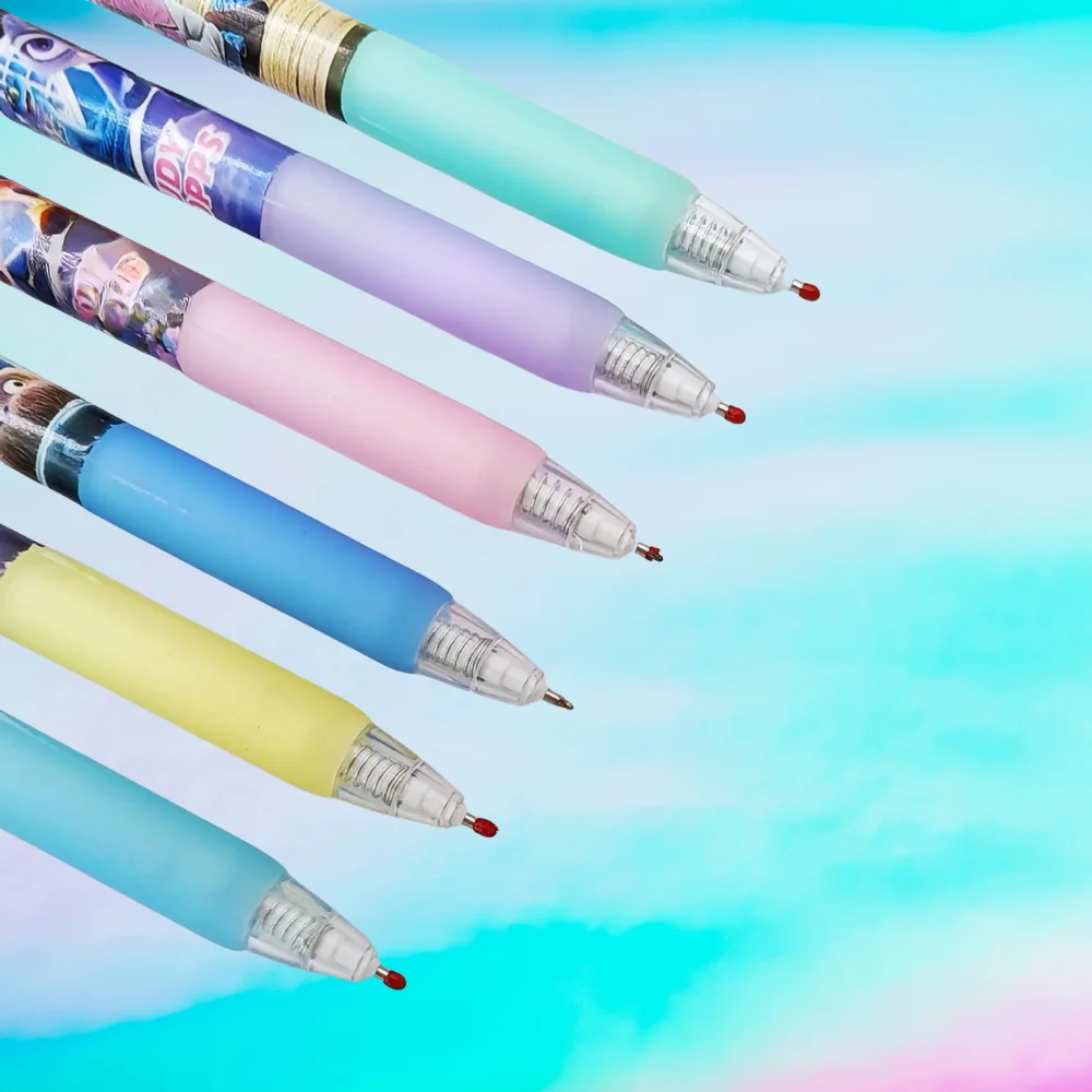 Disney Zootopia2 Cartoon Fox Nick Rabbit Judy Blind Box Surprise Gel Pen Press Student Teacher Writes Smooth For Kids Stationery