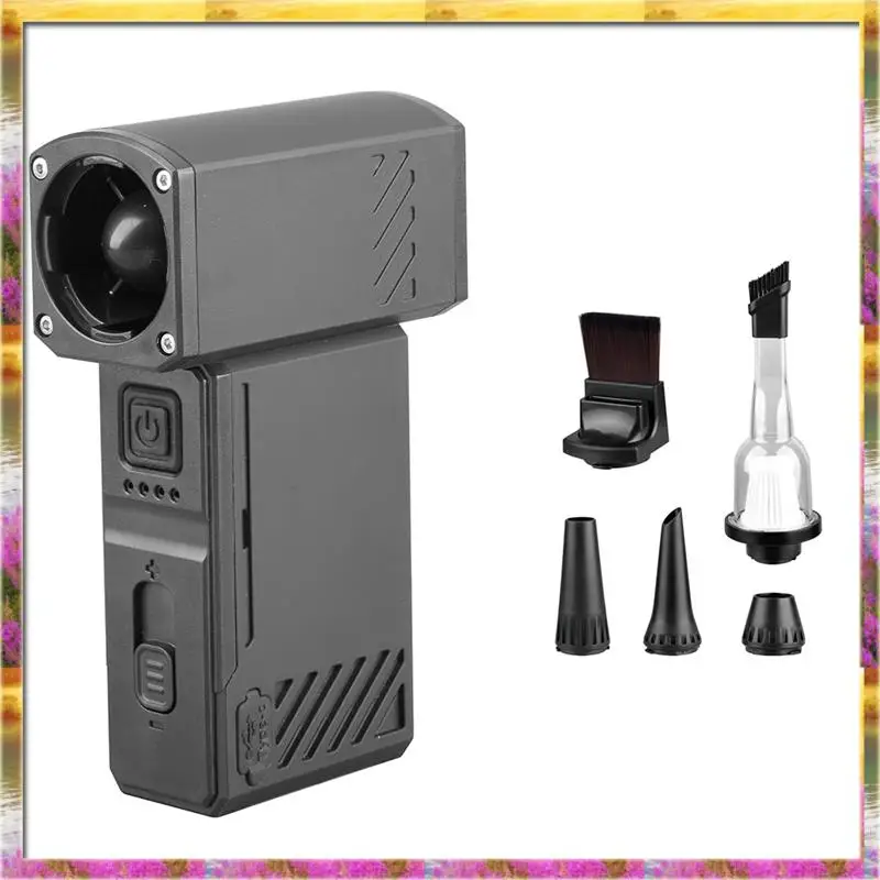 

Must Have Power Outdoor Handheld Fan 130000RPM High-Speed Turbofan Violent Fan Motor Portable Vacuum Cleaner And Dust Blower For