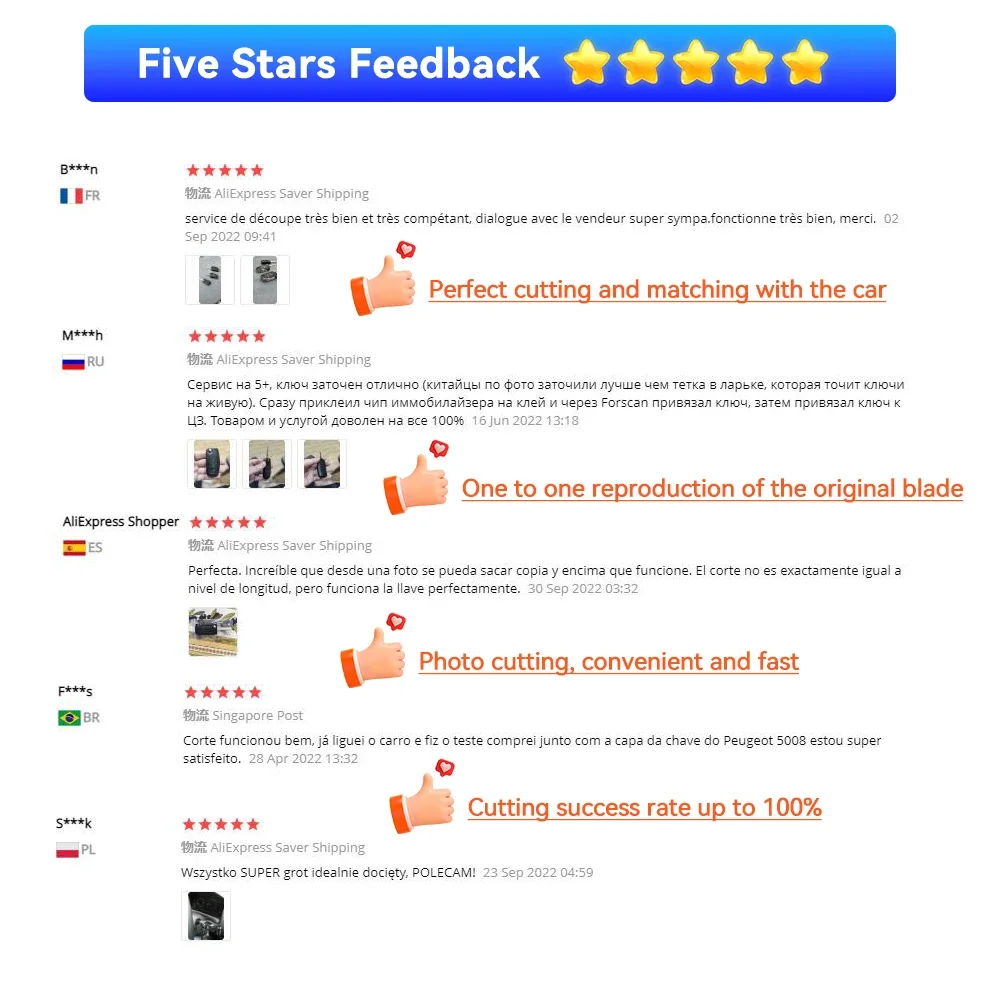 KEYYOU Extragebühr für den CNC-Schnitt-Schlüsselblattservice. Bitte kontaktieren Sie uns vor dem Kauf (!! !Bestellen Sie nicht alleine) Schlüssel