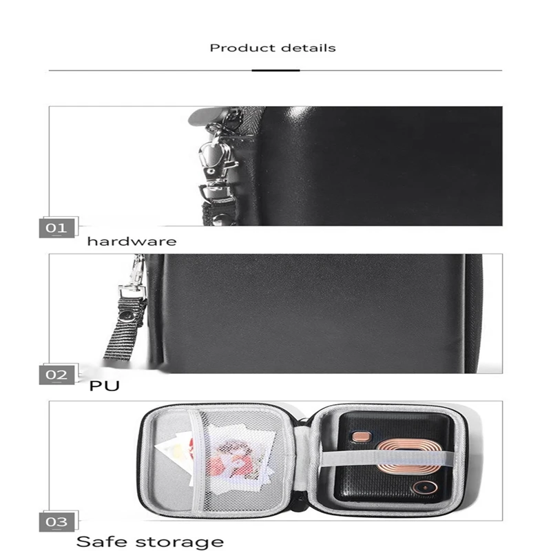 Защитный чехол для камеры, жесткая сумка для переноски с внутренним карманом для Fujifilm Instax Mini 11/EVO/Link/Liplay, сумка для хранения, простая в использовании B