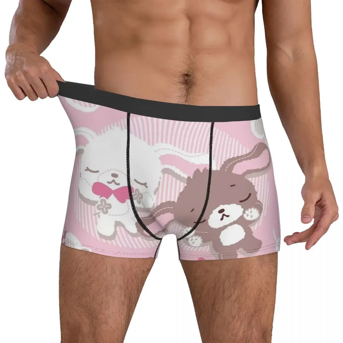 Boxer Onderbroek Shorts Sugarbunnies Slipje Mannelijk Ademend Ondergoed Voor Homme Man Boyfriend Cadeau