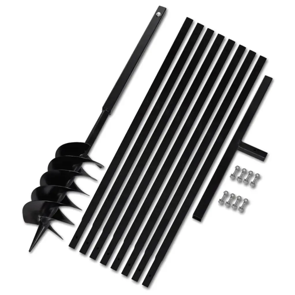 

Ground Drill Handle 5.9inch with 29ft6 Steel Extension Tube
