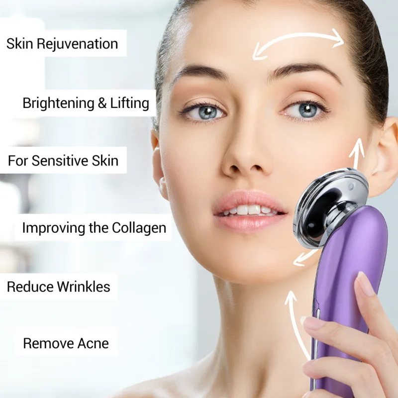 in 1 Face Lift Devices RF EMS Radiofrequency Microcurrent Skin Rejuvenation Massager Face Anti Aging Wrinkle Beauty Apparatus