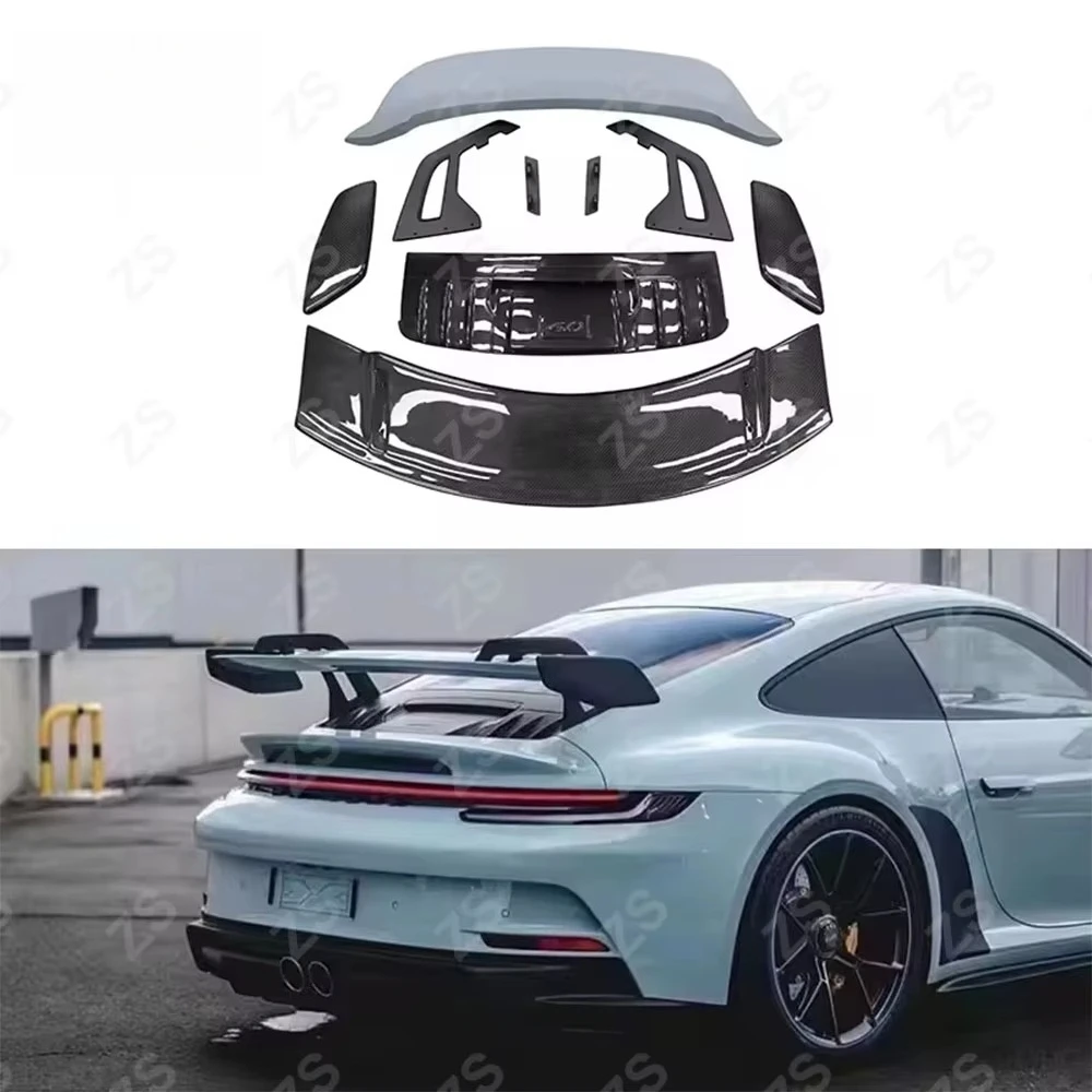 

STLF GT3 GT Style Real Carbon Fiber Fibre Trunk Car Spoiler Rear Wing for Porche 911 992