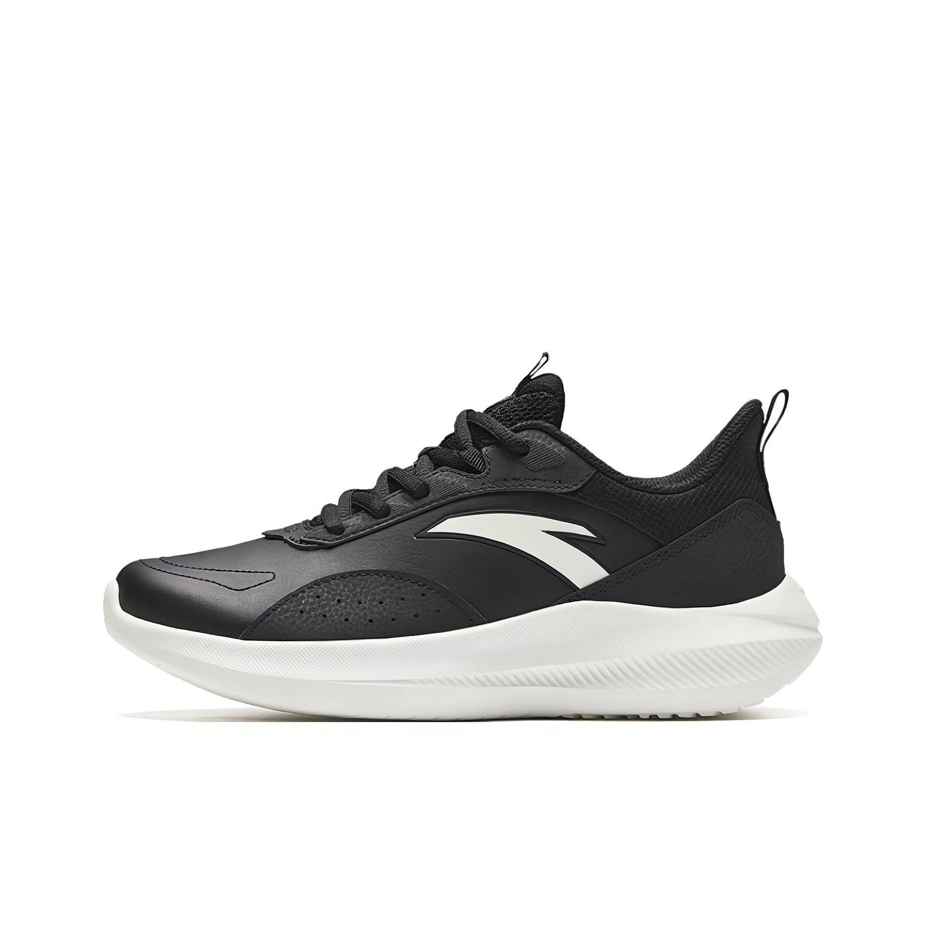

Anta Anti Slip And Wear Resistant Breathable Low Top Casual Running Shoes Women's Black White 922345512-9
