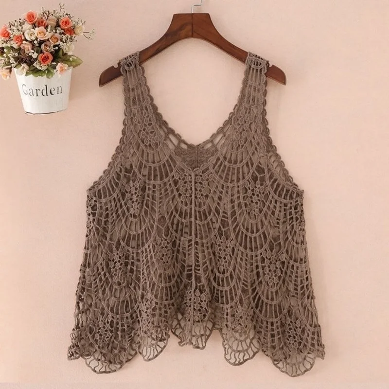 Sweater Vest Women Solid Summer All-match Leisure Outerwear Knitted V-Neck Sleeveless Female Elegant Chic Simple Korean X319