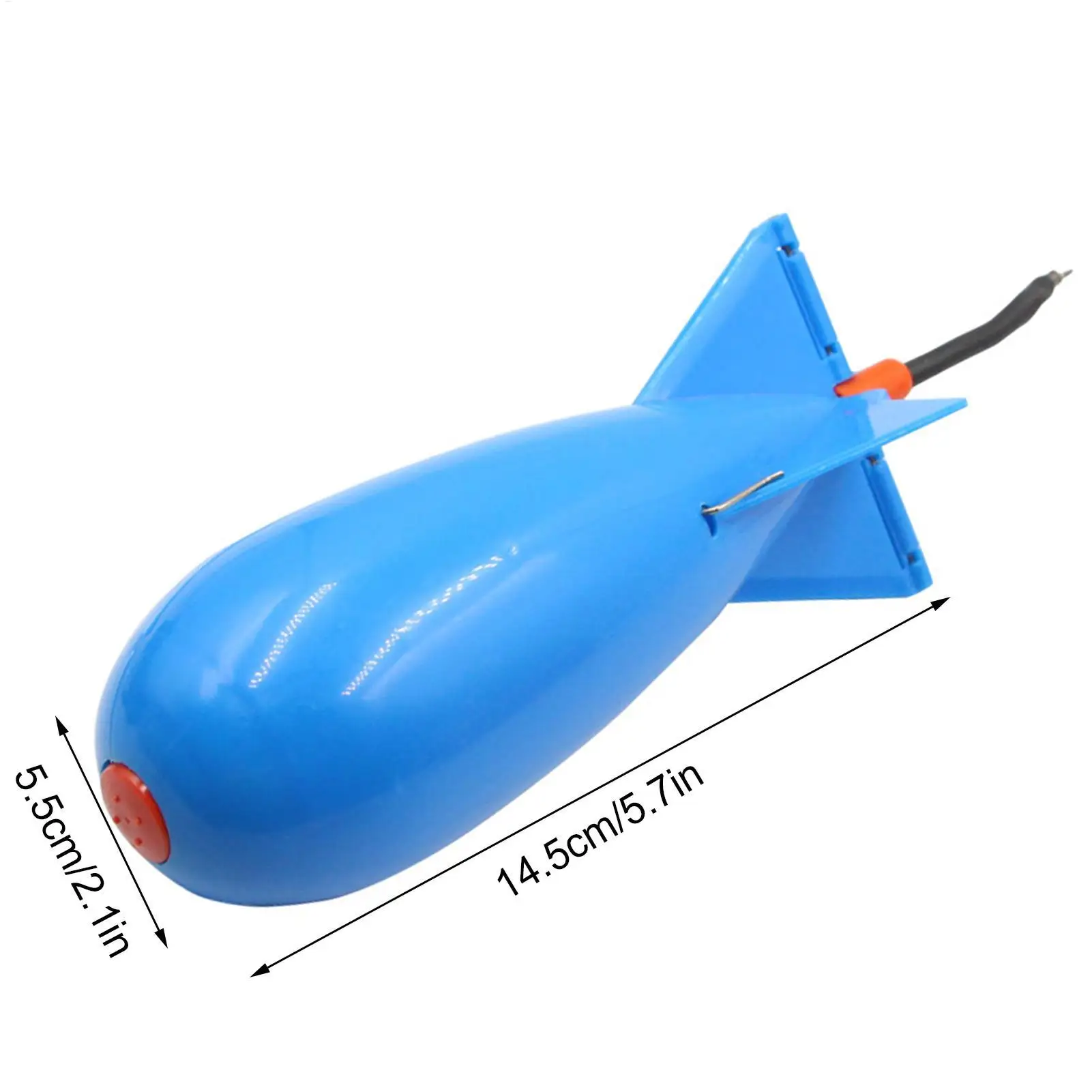 Carp Cage Fishing Feeder Rocket Shape Spod Fishing Feeders Carp Bait Traps Large Rockets Shape Fishing Feeder Floating Bait view 6