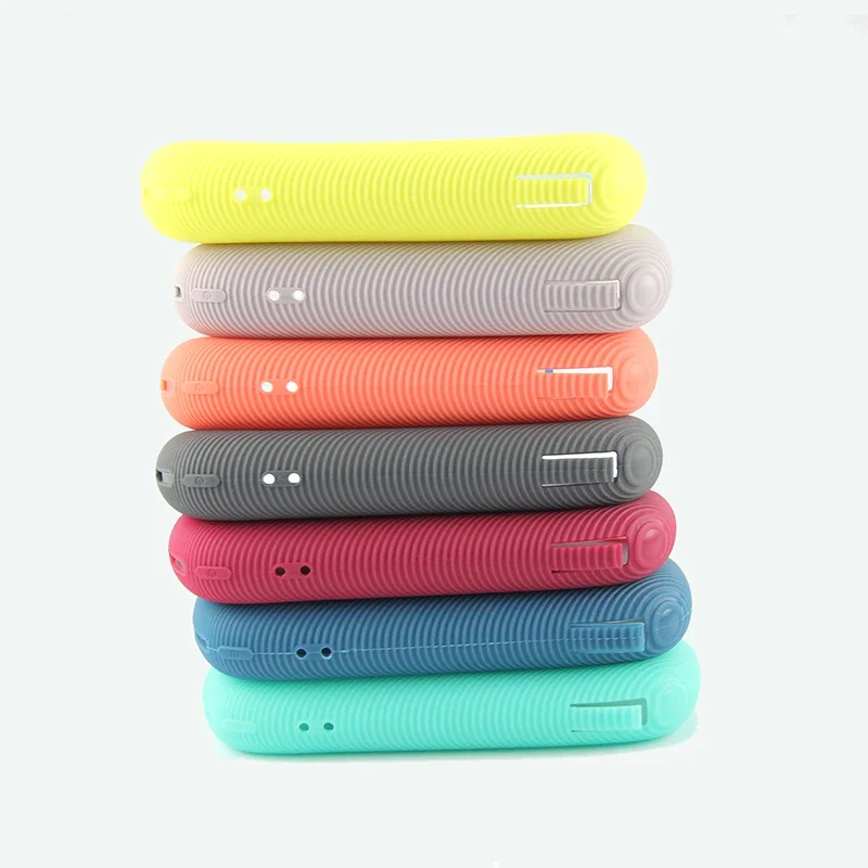 Silicone Case + Side Cover for IQOS ILUMA New Design 8 Colors Soft Full Protective Cover for IQOS 4 ILUMA Oute Shell Accessories