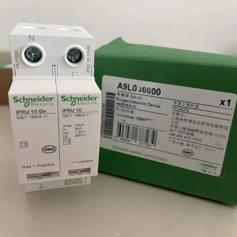 

Genuine SchneiderA9L010500 A9L040500 IPRU 1P+ N T Class Surge Protector