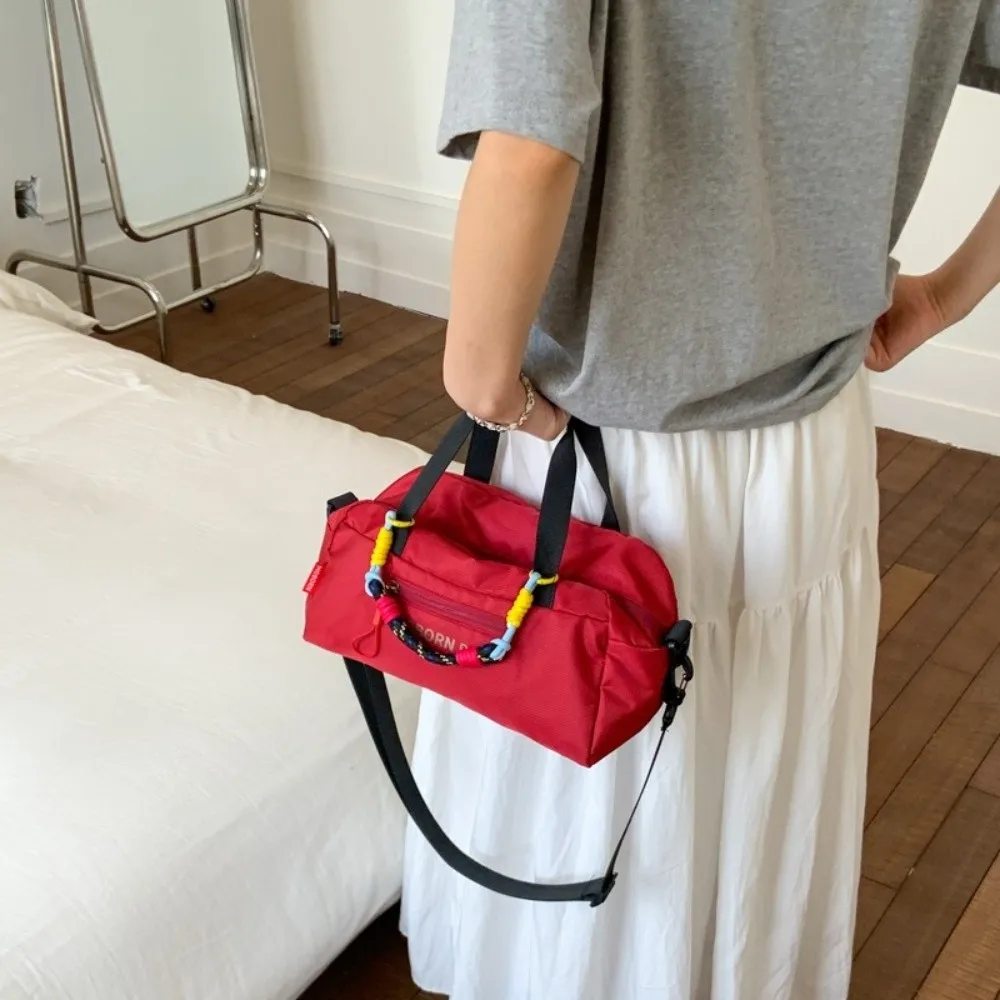 Casual Nylon Shoulder Bag Lightweight Large Capacity Crossbody Bag Adjustable Strap Women's Handbags Outdoor