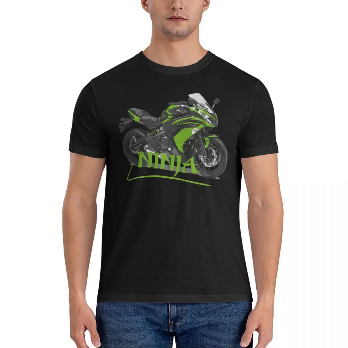 Men's T-Shirt Motorcycles Are Always Fun Fashion 100% Cotton Tees Short Sleeve motorbike T Shirt Round Neck Tops Summer