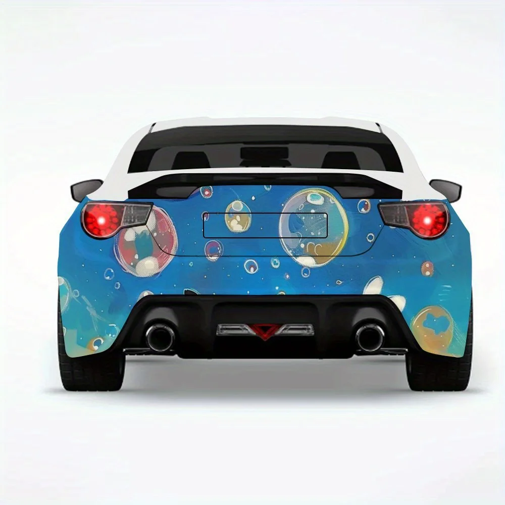 

Bubble - Making Friends Автомобильная наклейкаВиниловая наклейка на заднюю часть автомобиля, водонепроницаемые самоклеящиеся виниловые наклейки для хвоста и бампера автомобиля,