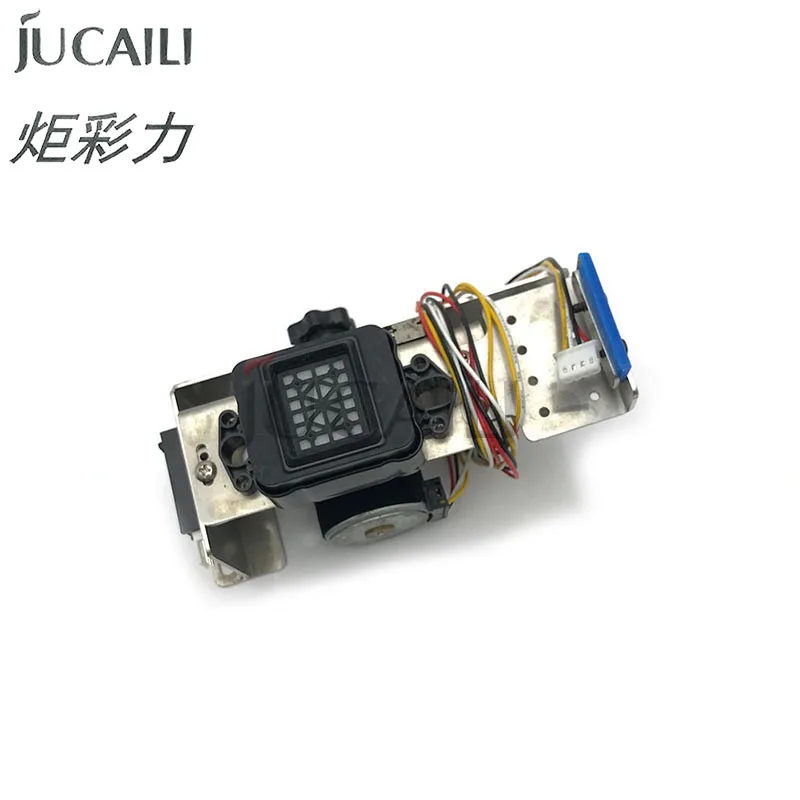JUCAILI printer mini lifting cleaning station for xp600 i3200 4720 5113 dx5 dx7 single head capping station assembly stack